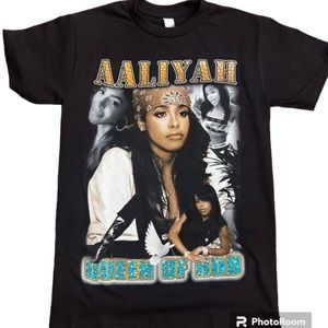 Aaliyah Vintage style T-shirt